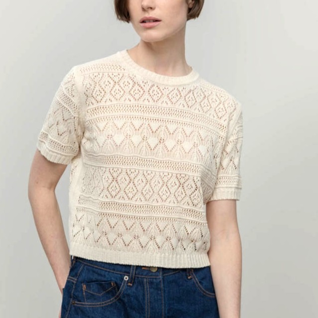 Maglia cotone rigenerato Neda